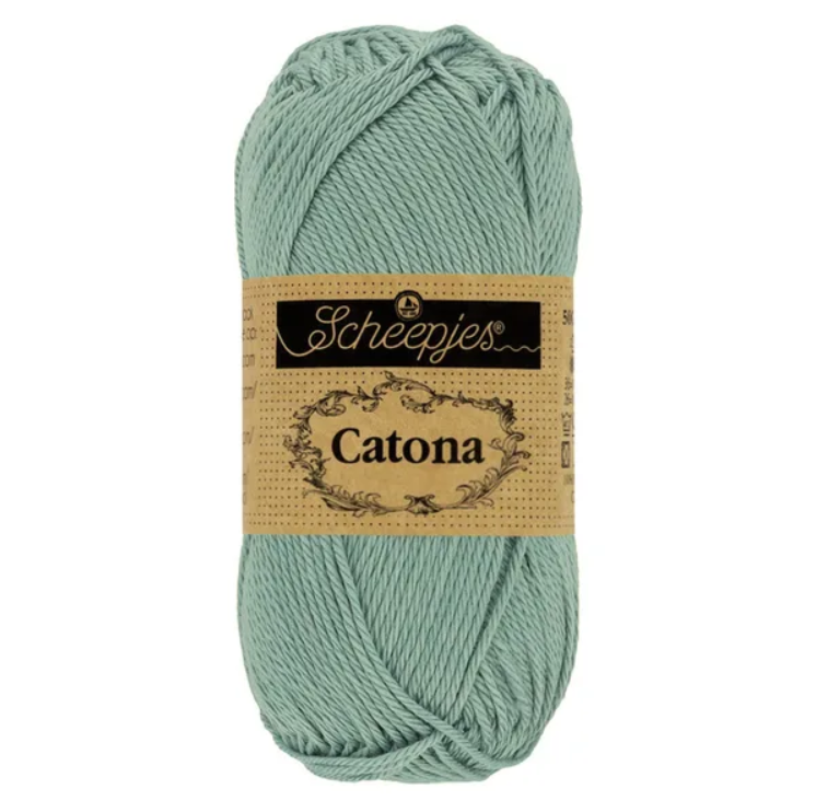 Sợi cotton Catona 50g - Scheepjes, đan móc áo, nón, búp bê