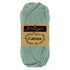Sợi cotton Catona 50g - Scheepjes, đan móc áo, nón, búp bê