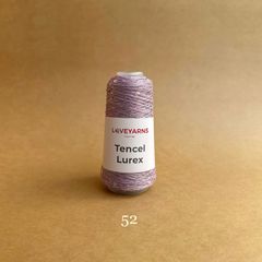 Sợi Tencel Lurex nhập từ Loveyarns, đan móc áo, khăn