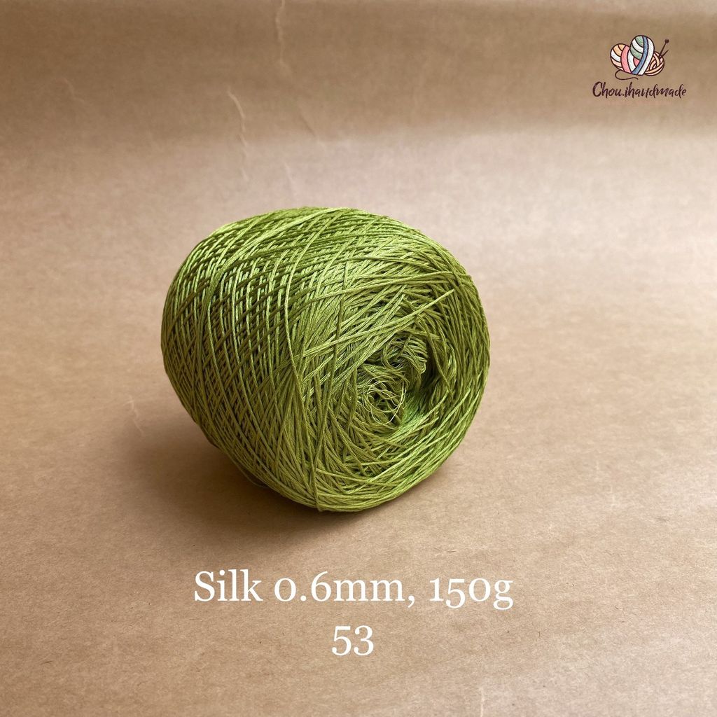 Cuộn sợi 100% Silk 0.6mm, 150g