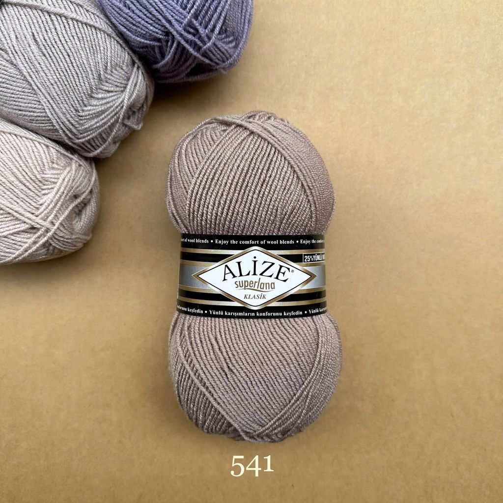 Len ấm Superlana Klasik nhập khẩu từ Alize Yarns đan móc nón, khăn, áo