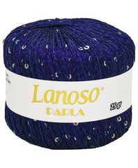 Sợi lấp lánh Parla nhập từ Lanoso, đan móc áo, váy, khăn