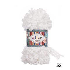 Cuộn len tết bằng tay Puffy Fine hãng Alize Yarns tết áo, khăn, vỏ gối, chăn, thảm, túi