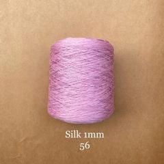 Cuộn sợi 100% Silk 1mm, 300g màu trơn