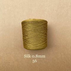 Cuộn sợi 100% silk 0.8mm màu trơn - 300gram