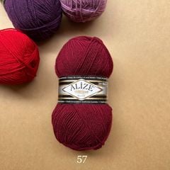 Len ấm Superlana Klasik nhập khẩu từ Alize Yarns đan móc nón, khăn, áo