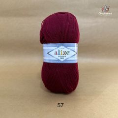 Cuộn len ấm Lanagold 800 hãng Alize siêu dôi, siêu ấm đan móc khăn, áo ấm cực thích