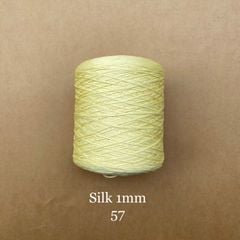 Cuộn sợi 100% Silk 1mm, 300g màu trơn