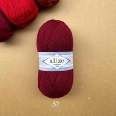 Cuộn len ấm Lanagold 800 hãng Alize siêu dôi, siêu ấm đan móc khăn, áo ấm cực thích