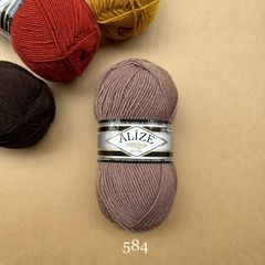 Len ấm Superlana Klasik nhập khẩu từ Alize Yarns đan móc nón, khăn, áo