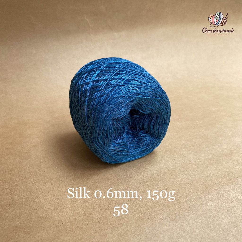 Cuộn sợi 100% Silk 0.6mm, 150g