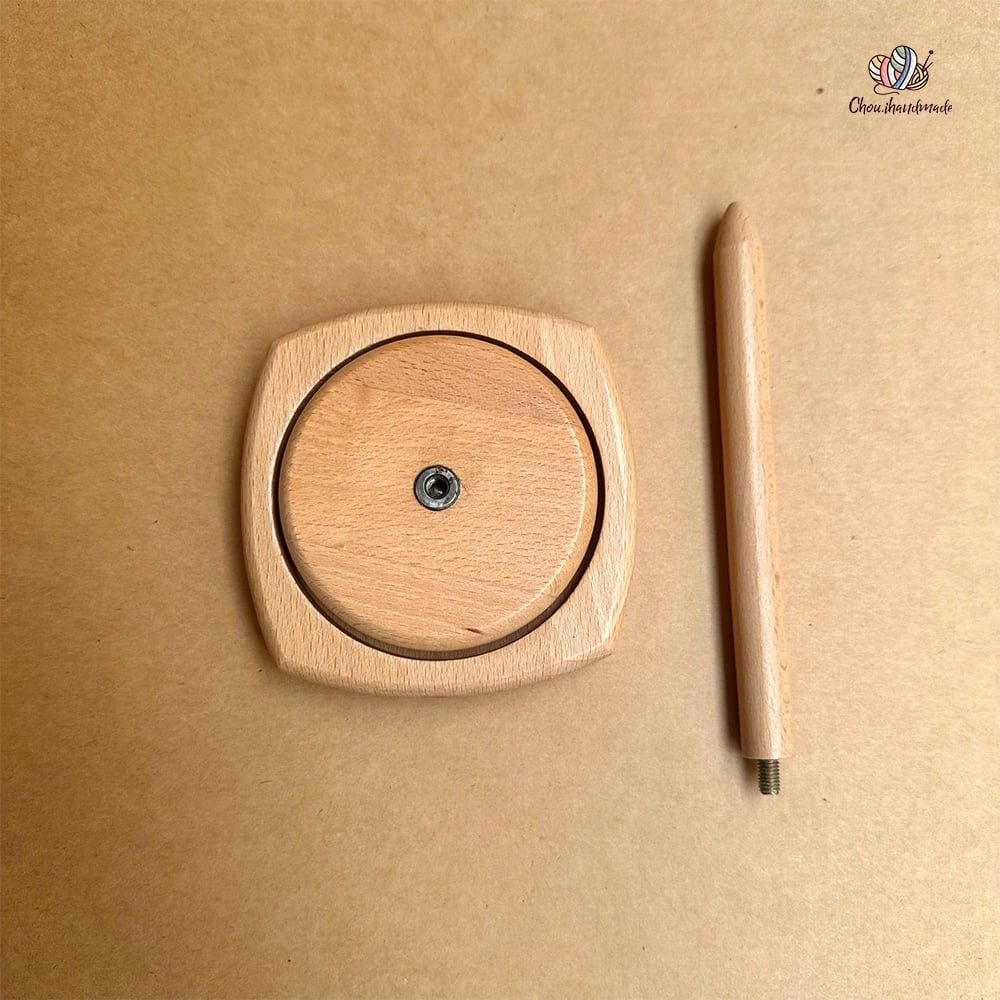 Giá đỡ gỗ trụ nhọn, Chou.ihandmade