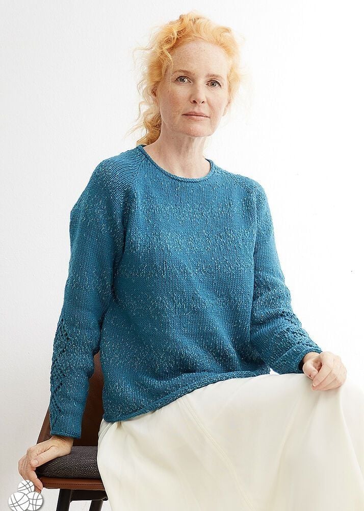 Sợi cotton lấp lánh Rugiada - Schachenmayr, đan móc áo, khăn