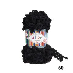 Cuộn len tết bằng tay Puffy Fine hãng Alize Yarns tết áo, khăn, vỏ gối, chăn, thảm, túi