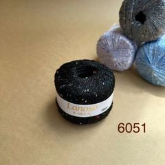 Sợi lấp lánh Parla nhập từ Lanoso, đan móc áo, váy, khăn