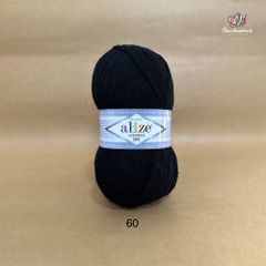 Cuộn len ấm Lanagold 800 hãng Alize siêu dôi, siêu ấm đan móc khăn, áo ấm cực thích