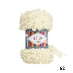 Cuộn len tết bằng tay Puffy Fine hãng Alize Yarns tết áo, khăn, vỏ gối, chăn, thảm, túi