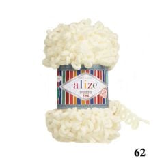 Cuộn len tết bằng tay Puffy Fine hãng Alize Yarns tết áo, khăn, vỏ gối, chăn, thảm, túi