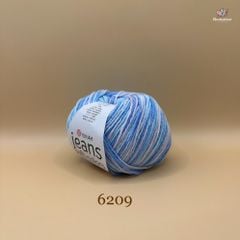 Len Jeans Soft Colors nhập khẩu từ Yarnart, đan móc áo, váy, đan móc thú