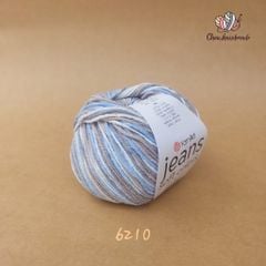 Len Jeans Soft Colors nhập khẩu từ Yarnart, đan móc áo, váy, đan móc thú