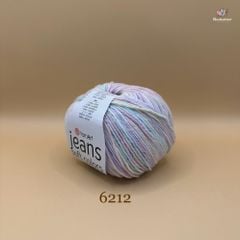 Len Jeans Soft Colors nhập khẩu từ Yarnart, đan móc áo, váy, đan móc thú