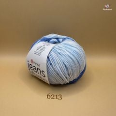 Len Jeans Soft Colors nhập khẩu từ Yarnart, đan móc áo, váy, đan móc thú