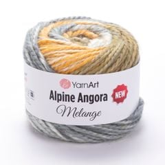 Len Alpine Angora Melange nhập từ Yarnart, đan móc áo, váy, khăn