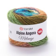 Len Alpine Angora Melange nhập từ Yarnart, đan móc áo, váy, khăn