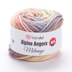 Len Alpine Angora Melange nhập từ Yarnart, đan móc áo, váy, khăn