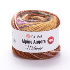 Len Alpine Angora Melange nhập từ Yarnart, đan móc áo, váy, khăn