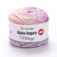 Len Alpine Angora Melange nhập từ Yarnart, đan móc áo, váy, khăn
