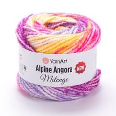 Len Alpine Angora Melange nhập từ Yarnart, đan móc áo, váy, khăn