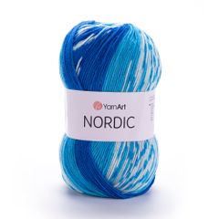 Len Nordic nhập khẩu từ Yarnart, đan móc áo, khăn, nón