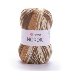 Len Nordic nhập khẩu từ Yarnart, đan móc áo, khăn, nón