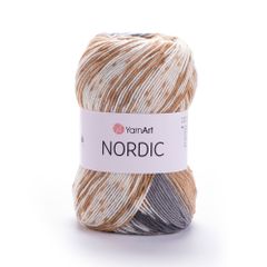 Len Nordic nhập khẩu từ Yarnart, đan móc áo, khăn, nón