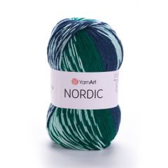Len Nordic nhập khẩu từ Yarnart, đan móc áo, khăn, nón