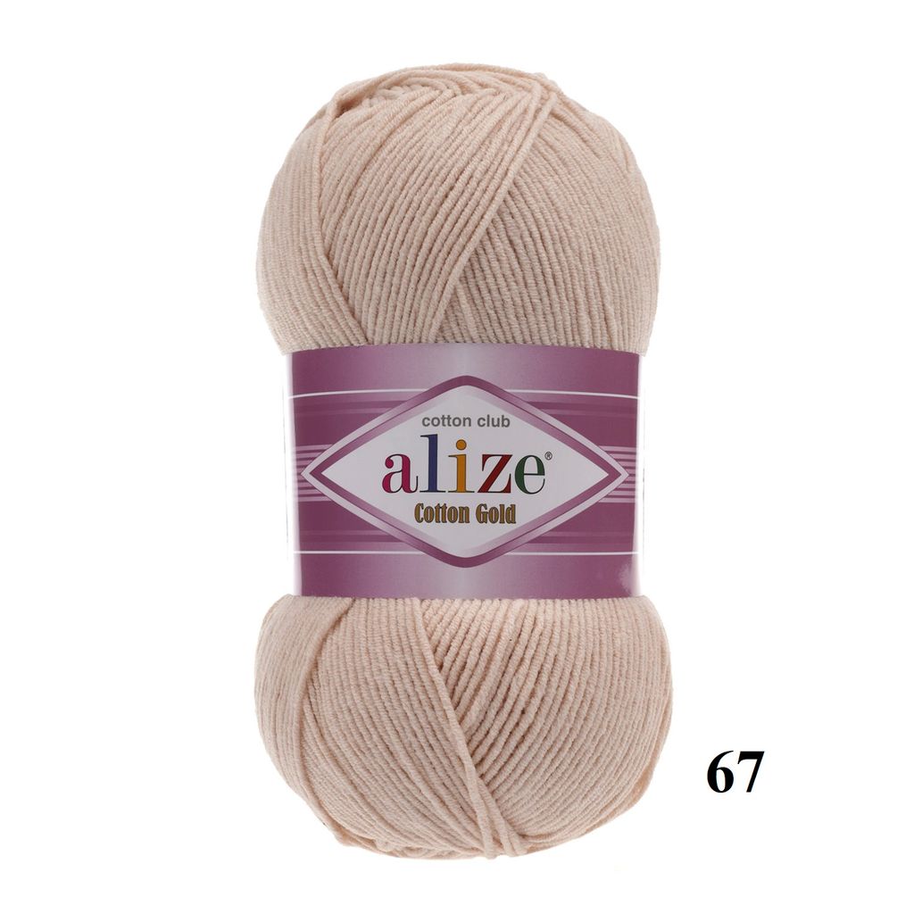 Len hè Cotton Gold nhập khẩu từ Alize Yarns, đan móc đồ hè, thú, nón cực xinh