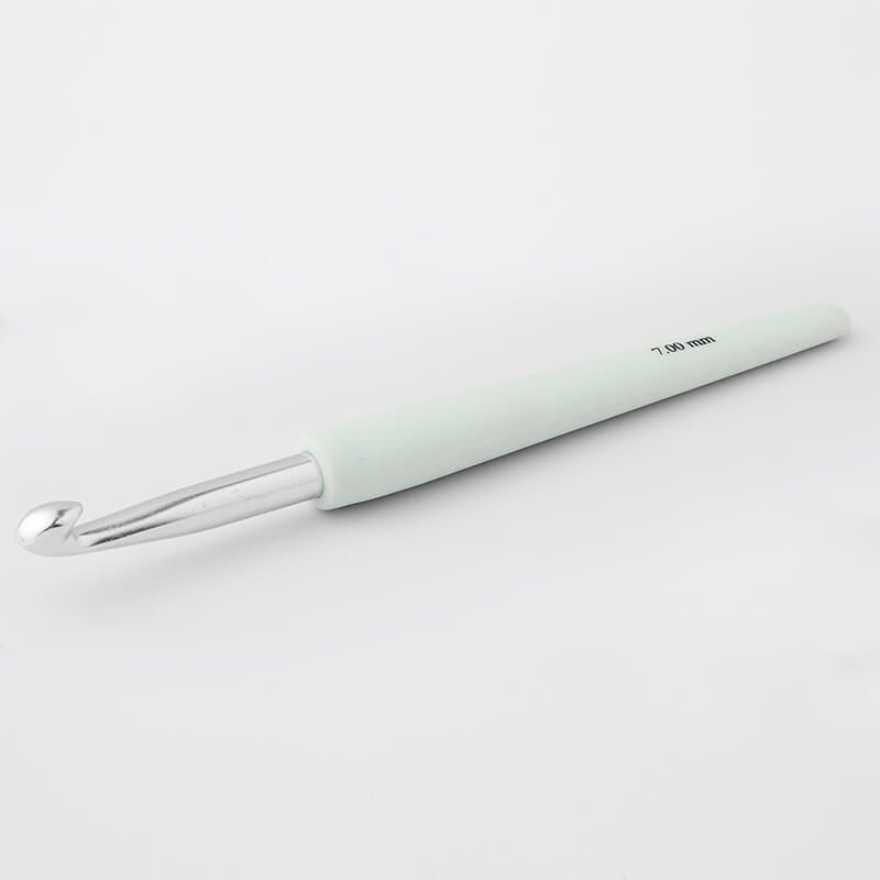 Kim móc aluminum WAVES cán nhựa nhiều màu nhập khẩu từ Knitpro, dùng móc áo, nón, túi
