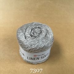 Sợi Linen Soft nhập khẩu từ Yarnart, đan móc áo, váy, khăn