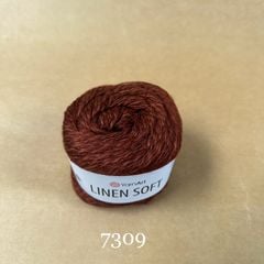 Sợi Linen Soft nhập khẩu từ Yarnart, đan móc áo, váy, khăn