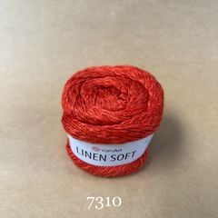 Sợi Linen Soft nhập khẩu từ Yarnart, đan móc áo, váy, khăn