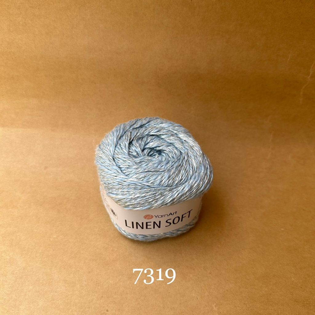 Sợi Linen Soft nhập khẩu từ Yarnart, đan móc áo, váy, khăn