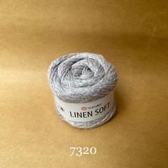 Sợi Linen Soft nhập khẩu từ Yarnart, đan móc áo, váy, khăn