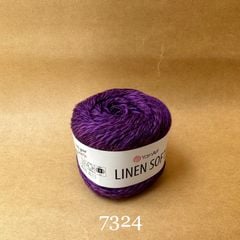 Sợi Linen Soft nhập khẩu từ Yarnart, đan móc áo, váy, khăn