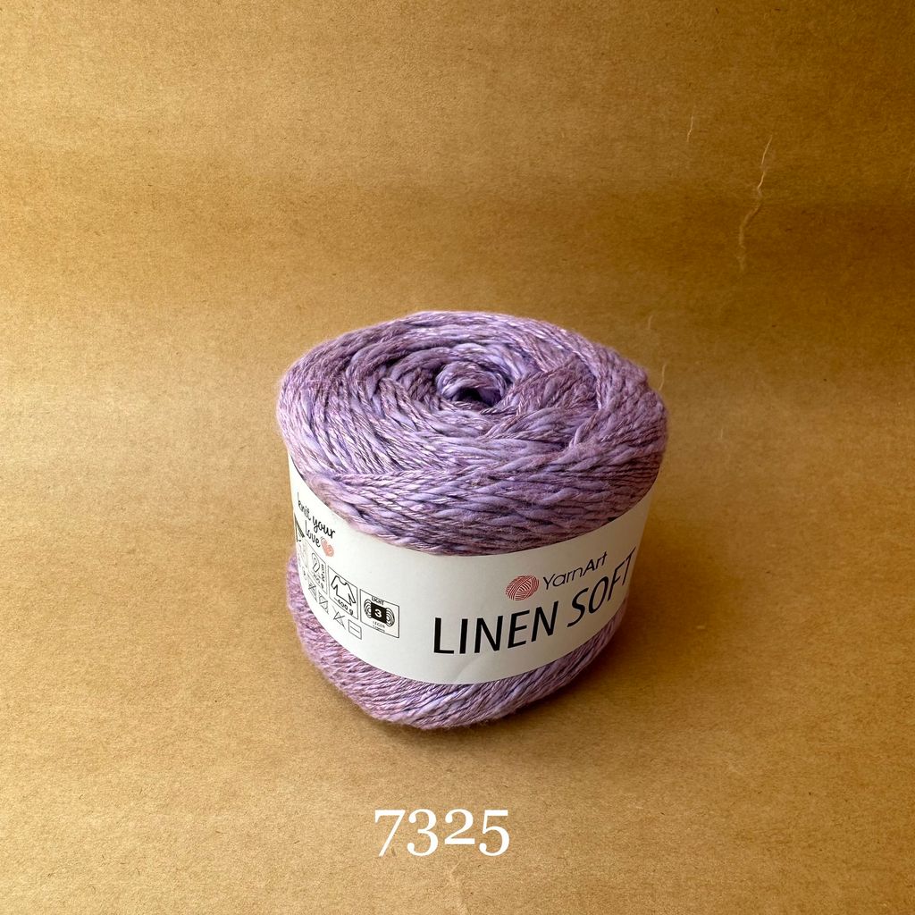 Sợi Linen Soft nhập khẩu từ Yarnart, đan móc áo, váy, khăn