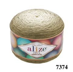 Sợi Diva Ombre Batik nhập khẩu từ Alize Yarns, đan móc áo hè, váy, bikini, khăn trải bàn