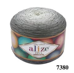 Sợi Diva Ombre Batik nhập khẩu từ Alize Yarns, đan móc áo hè, váy, bikini, khăn trải bàn