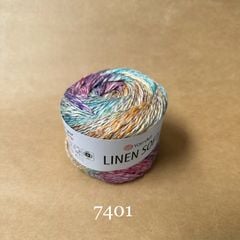 Sợi Linen Soft nhập khẩu từ Yarnart, đan móc áo, váy, khăn