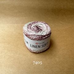 Sợi Linen Soft nhập khẩu từ Yarnart, đan móc áo, váy, khăn