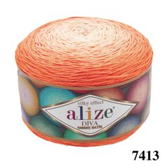 Sợi Diva Ombre Batik nhập khẩu từ Alize Yarns, đan móc áo hè, váy, bikini, khăn trải bàn